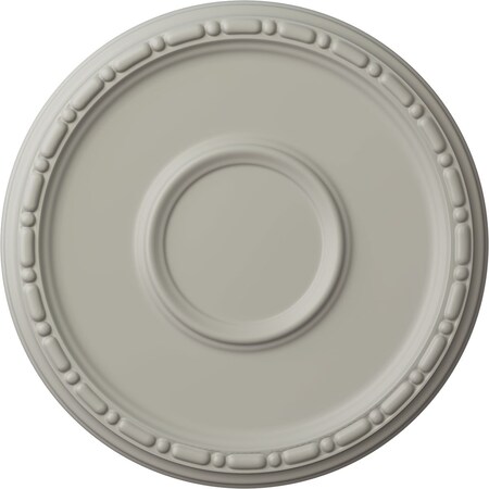 Ekena Millwork Medea Ceiling Medallion (Fits Canopies up to 5 1/2"), Hand-Painted Pot of Cream, 16 1/2"OD x 1 1/2"P CM16MDPCF